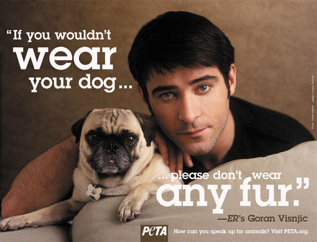 Goran Visnjic for PETA