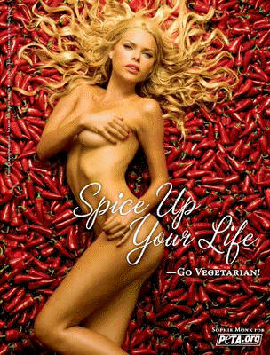 Sophie Monk for PETA
